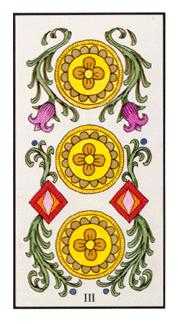 Three of Pentacles (Coins)