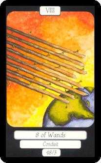 Eight of Wands
