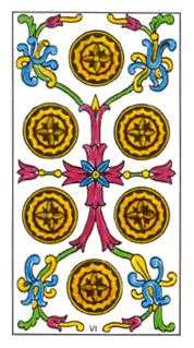 Six of Pentacles (Coins)