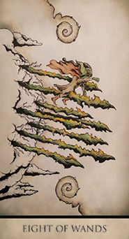 Eight of Wands