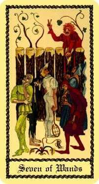 Seven of Wands
