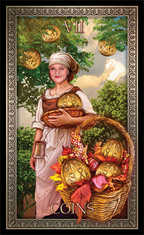 Seven of Pentacles (Coins)