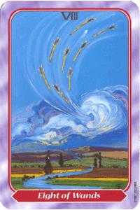 Eight of Wands