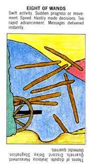 Eight of Wands