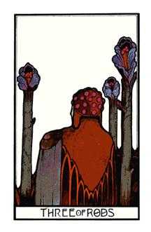 Three of Rods (Wands)