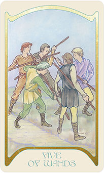 Five of Wands