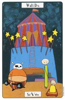 Seven of Wands