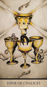 Four of Chalices (Cups)