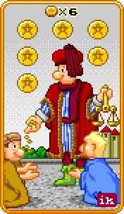 Six of Coins