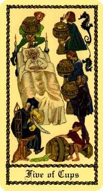 Five of Cups