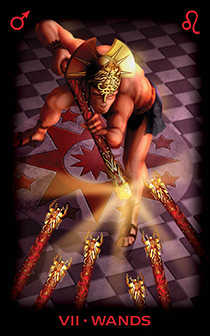 Seven of Wands