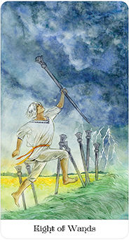 Eight of Wands
