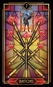 Seven of Wands