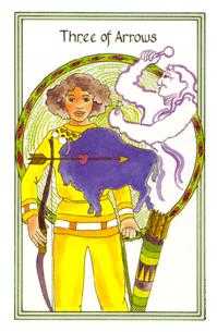 Three of Arrows (Swords)