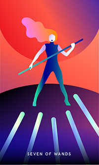 Seven of Wands