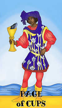 Page of Cups