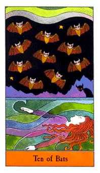 Ten of Bats (Swords)