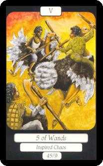 Five of Wands