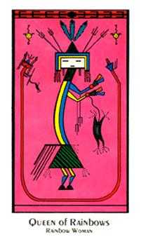 Queen of Rainbows (Swords)