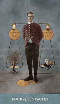 Four of Pentacles (Coins)