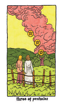 Three of Pentacles (Coins)