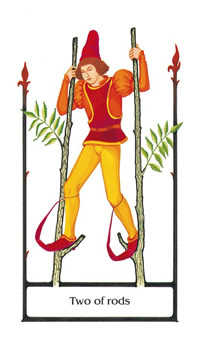 Two of Rods (Wands)