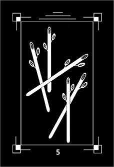 Five of Wands