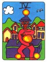 Four of Pentacles (Coins)
