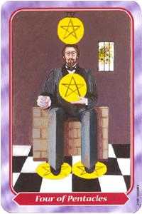 Four of Pentacles (Coins)