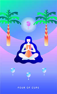 Four of Cups