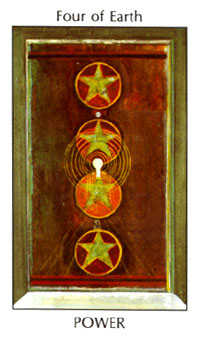 Four of Earth (Coins)