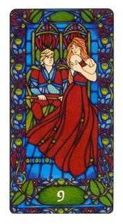 Nine of Staves (Wands)