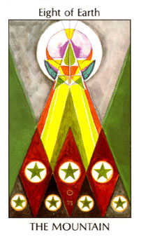 Eight of Earth (Coins)