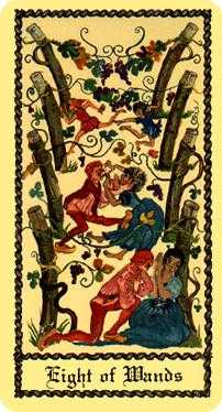Eight of Wands