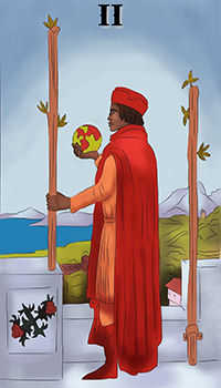 Two of Wands