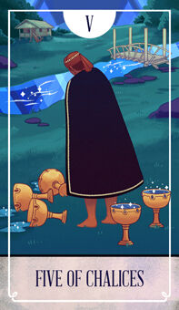 Five of Chalices (Cups)