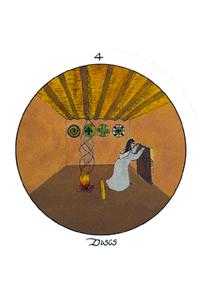 Four of Discs (Coins)