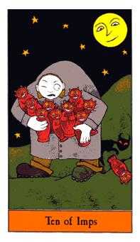 Ten of Imps (Wands)