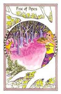 Five of Pipes (Wands)