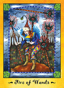 Five of Wands