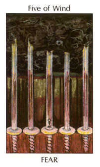 Five of Wind (Swords)
