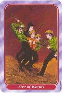 Five of Wands