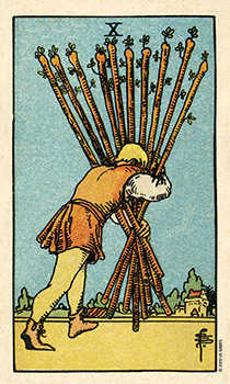 Ten of Wands