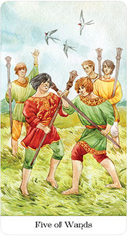 Five of Wands