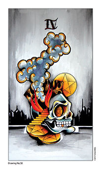 Four of Pentacles (Coins)