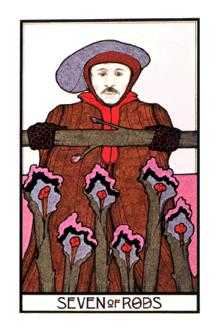 Seven of Rods (Wands)