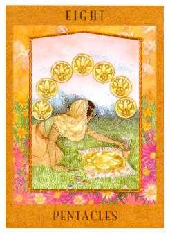 Eight of Pentacles (Coins)