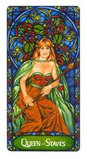 Queen of Staves (Wands)