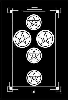 Five of Coins