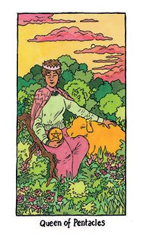Queen of Pentacles (Coins)
